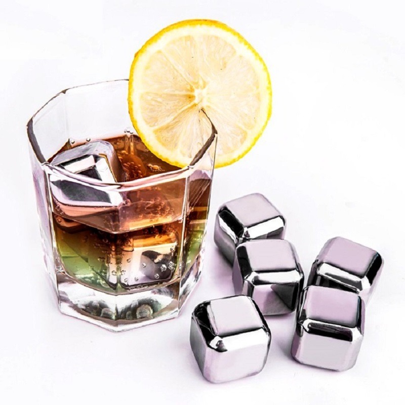  یخ مکعبی استیل 4عددی