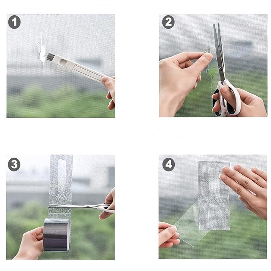 چسب ترمیم توری پنچره 4متری