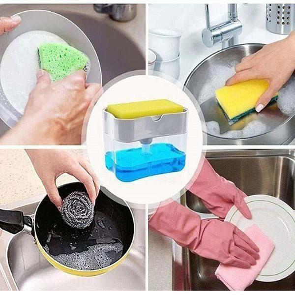 جا مایع ظرفشویی فشاری پمپی