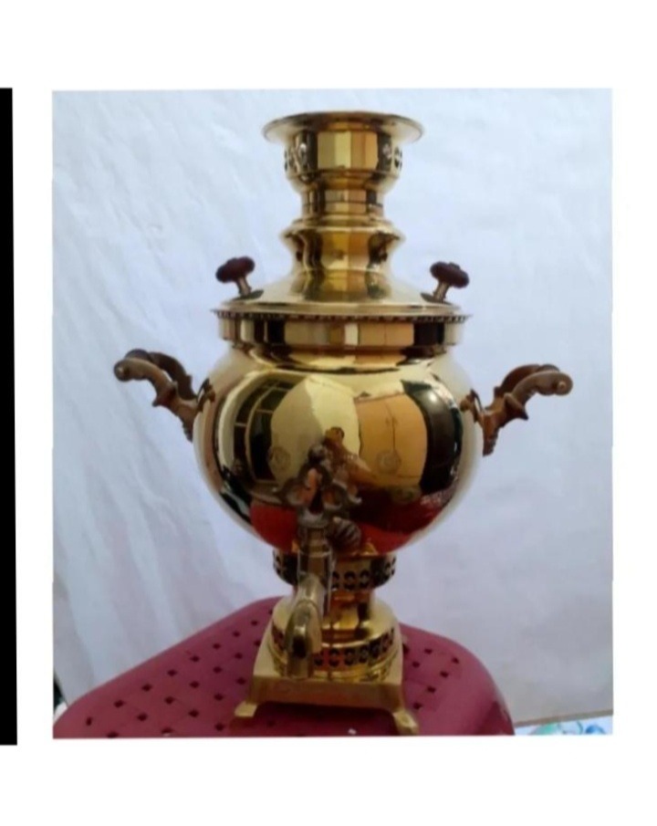 سماور زغالی 6 لیتری عبدی بهترین جنس بازاره $135