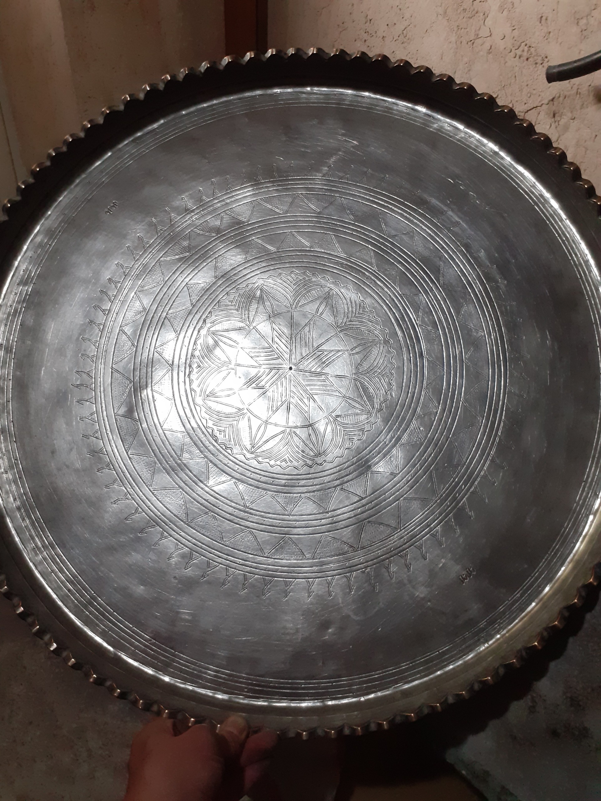 مجمع مسی 60 سانت مهردار بیش از 3 کیلو $205