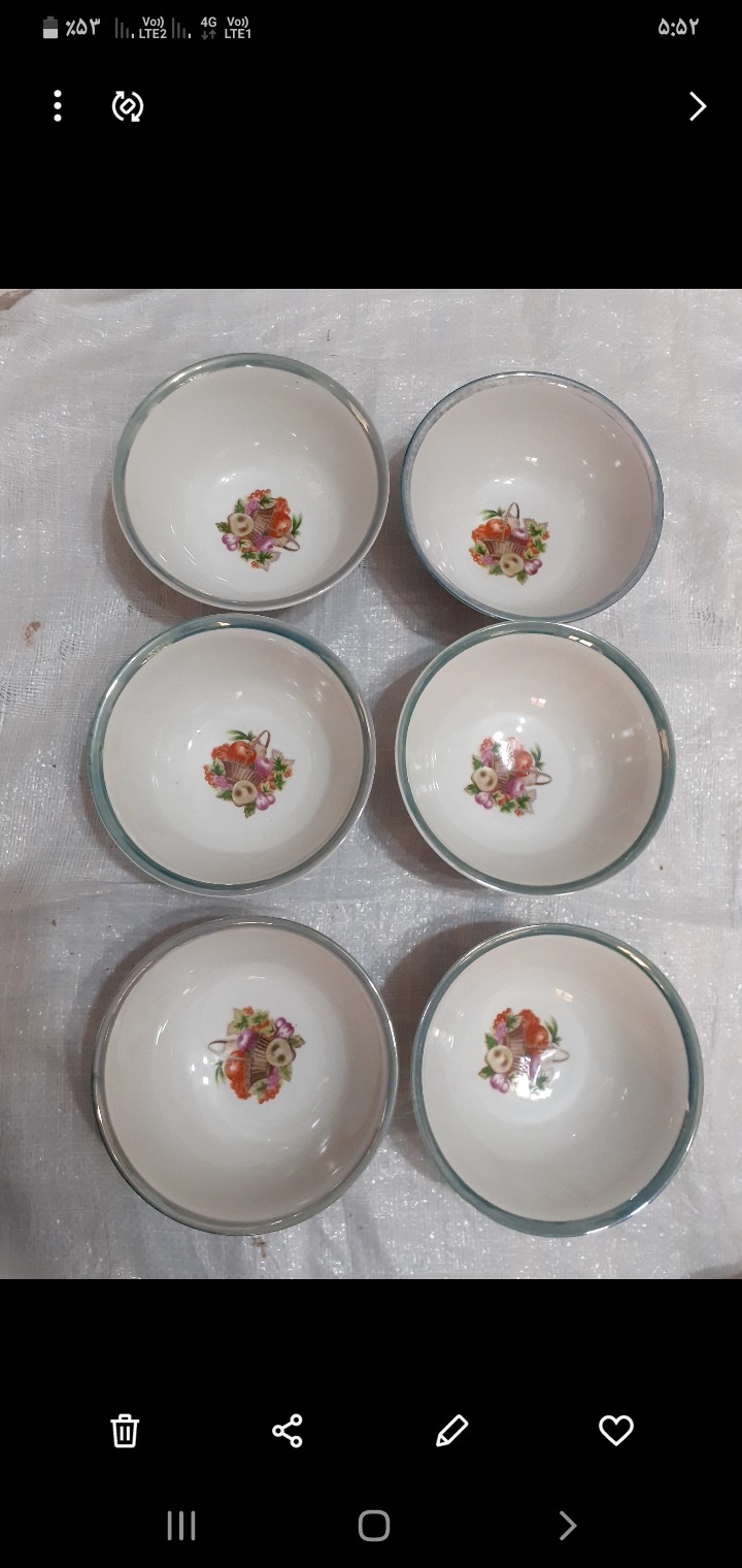 کاسه و بشقاب 11 عددی ژاپنی زیر قیمت همش 3/5 میلیون