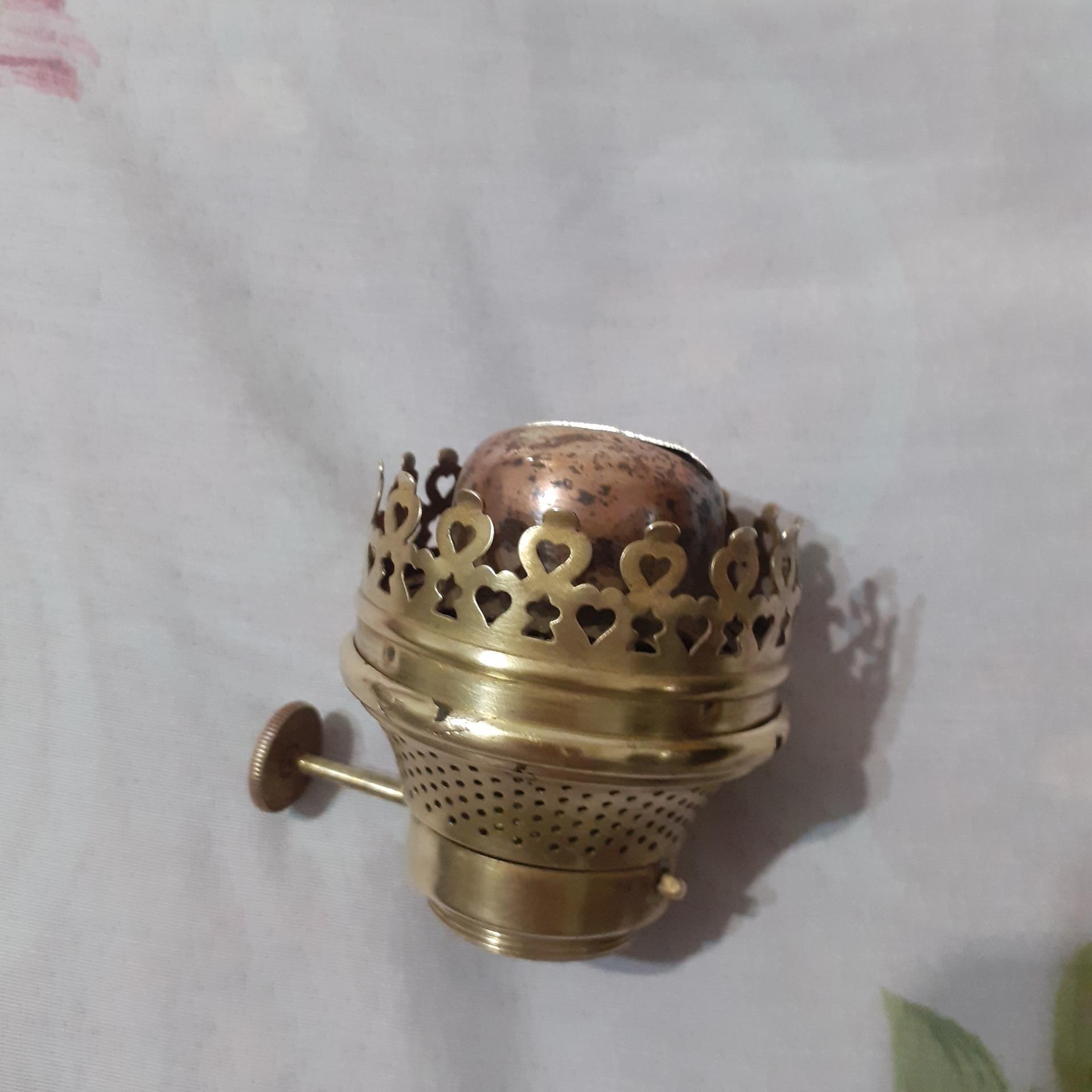 حراج موتور چراغ قدیمی برنجی مهردار اصل آلمان