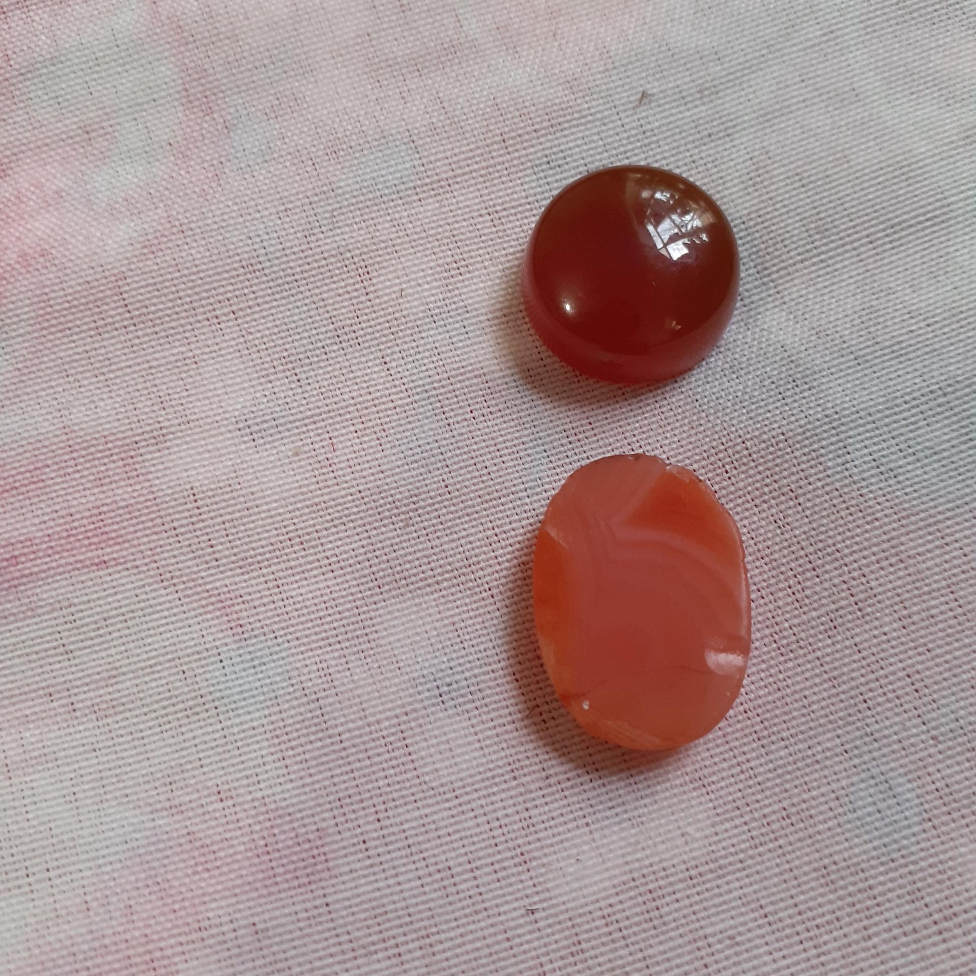 نگین عقیق معدنی قدیمی