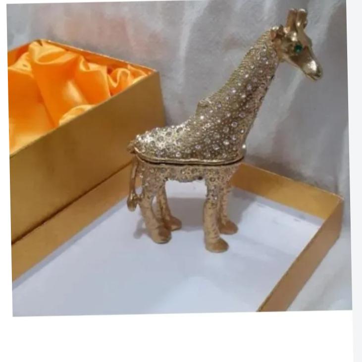 مجسمه جاجواهراتی خیلی کوچیک دکوری خارجی