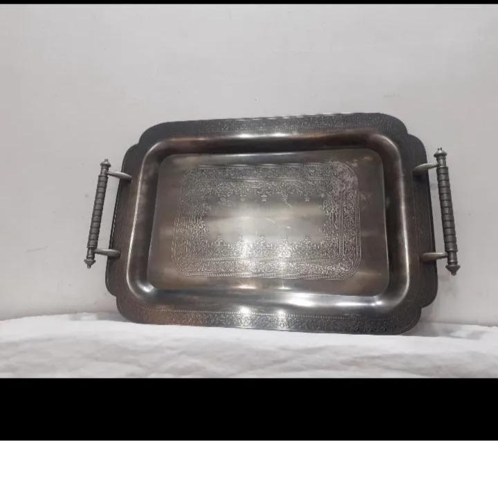 سینی دسته دار  30×43 سانتی  مطابق تصویر $173