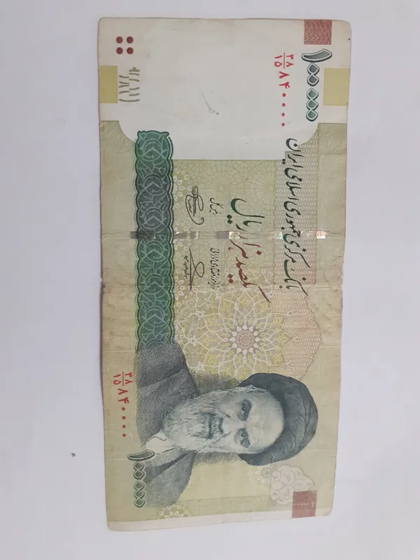 تک اسکناس رند 10 هزار تومنی مطابق تصویر