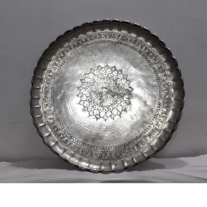 مجمع مسی لبه انگشتی صاحبه دار قاجاری $195