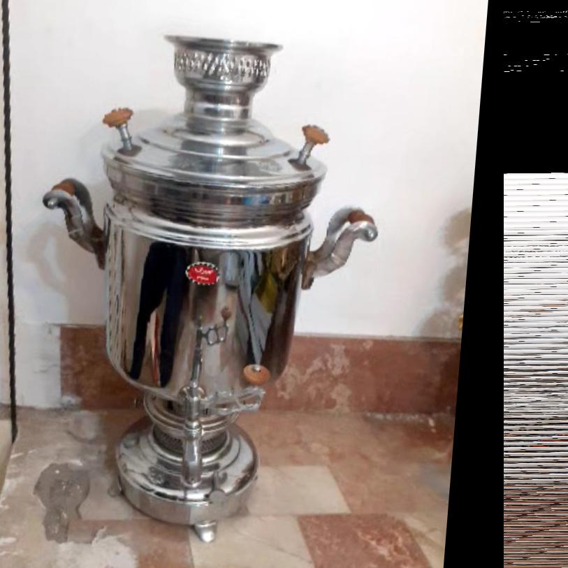 سماور نفتی 12 لیتری قدیمی بسیار تمیز در حد نوی نو