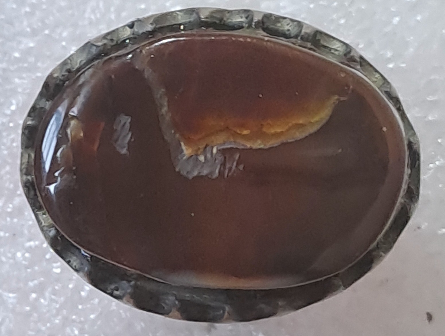 انگشتر حک شده "سما" در صورت تشخیص