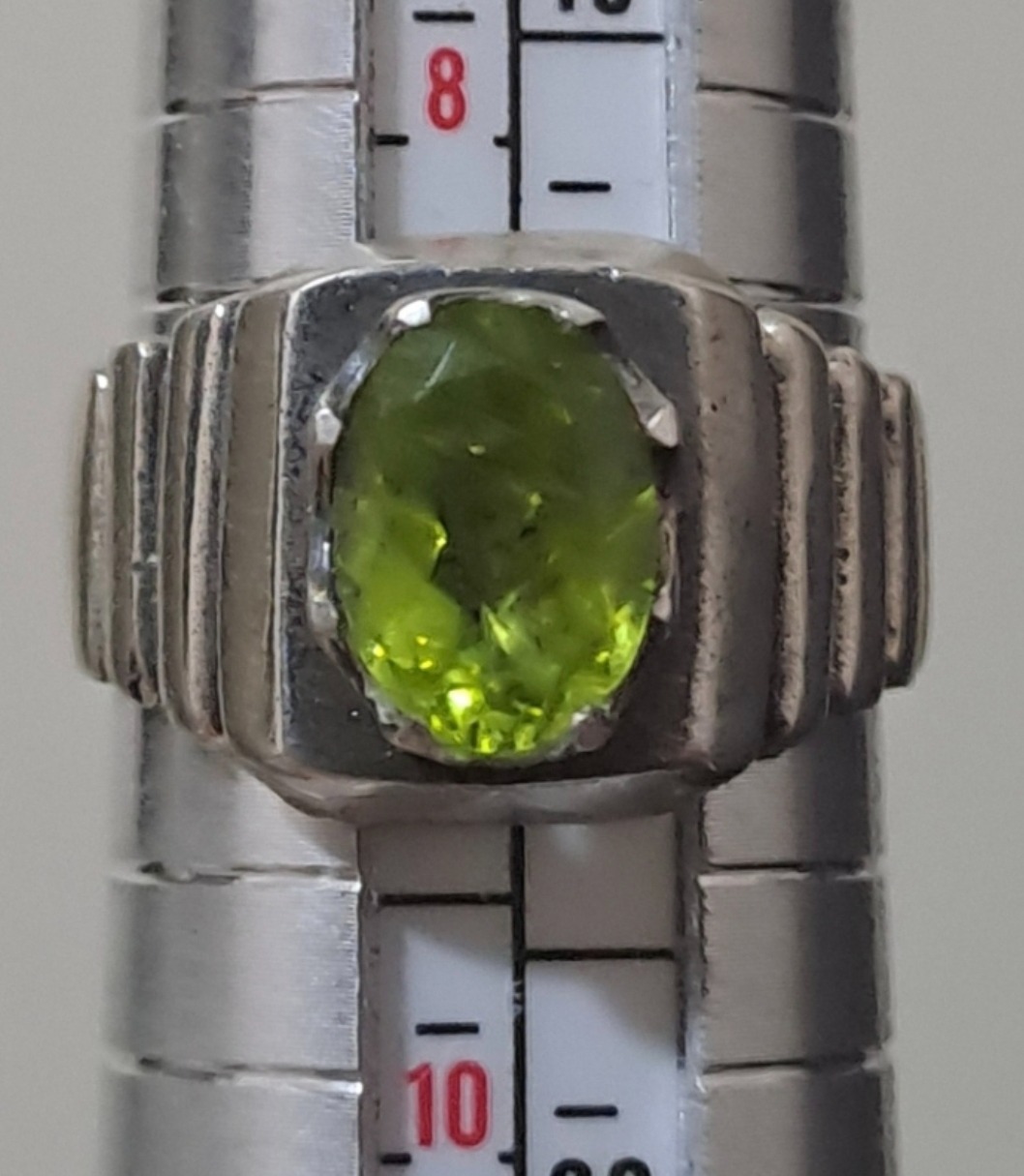 انگشتر نقره نو زبرجد افغانستان