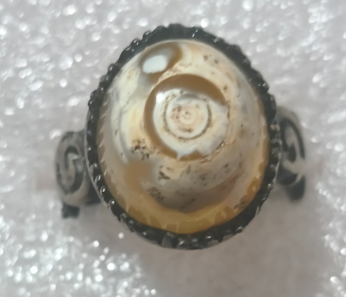 انگشتر باباقوری فقط قیمت نگین ، رکاب مجانی