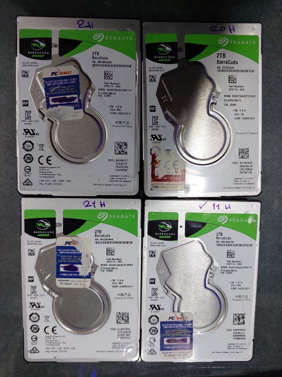 هارد 2 ترا لپتامی کارکرده