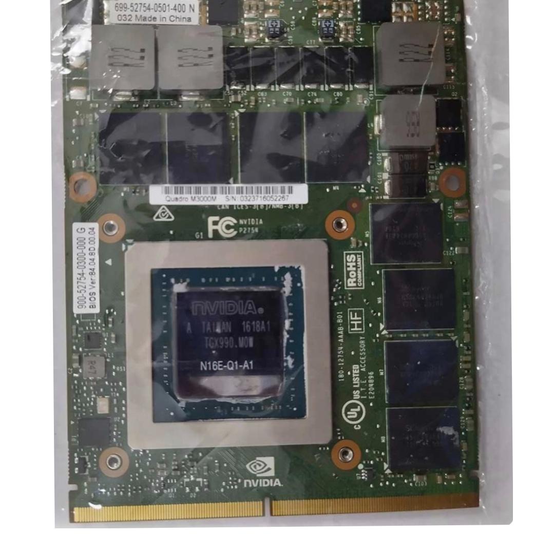 Vga laptop quadro 4gig m 3000