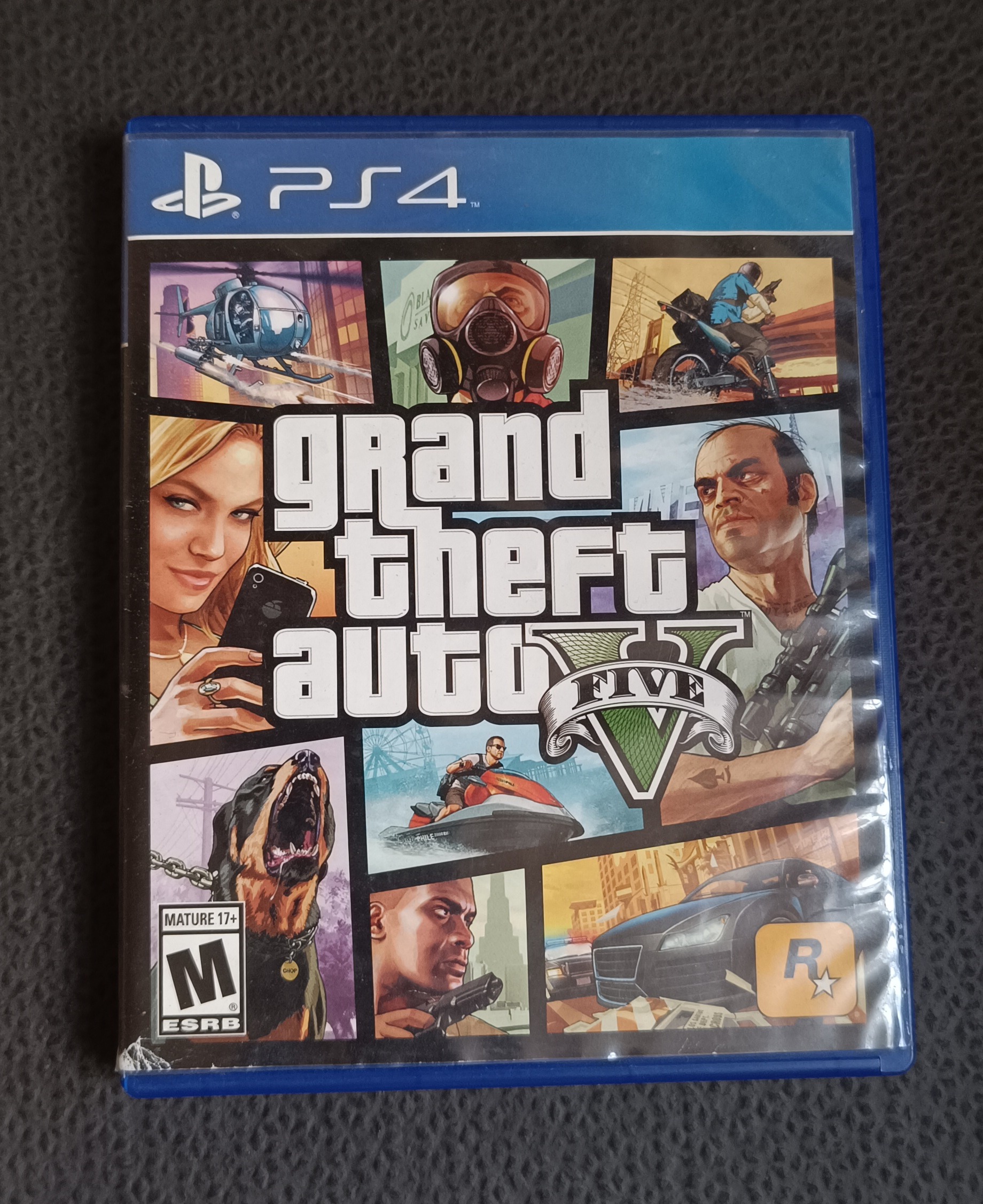 دیسک بازی GTAV5 REGION ALL با مپ PS4