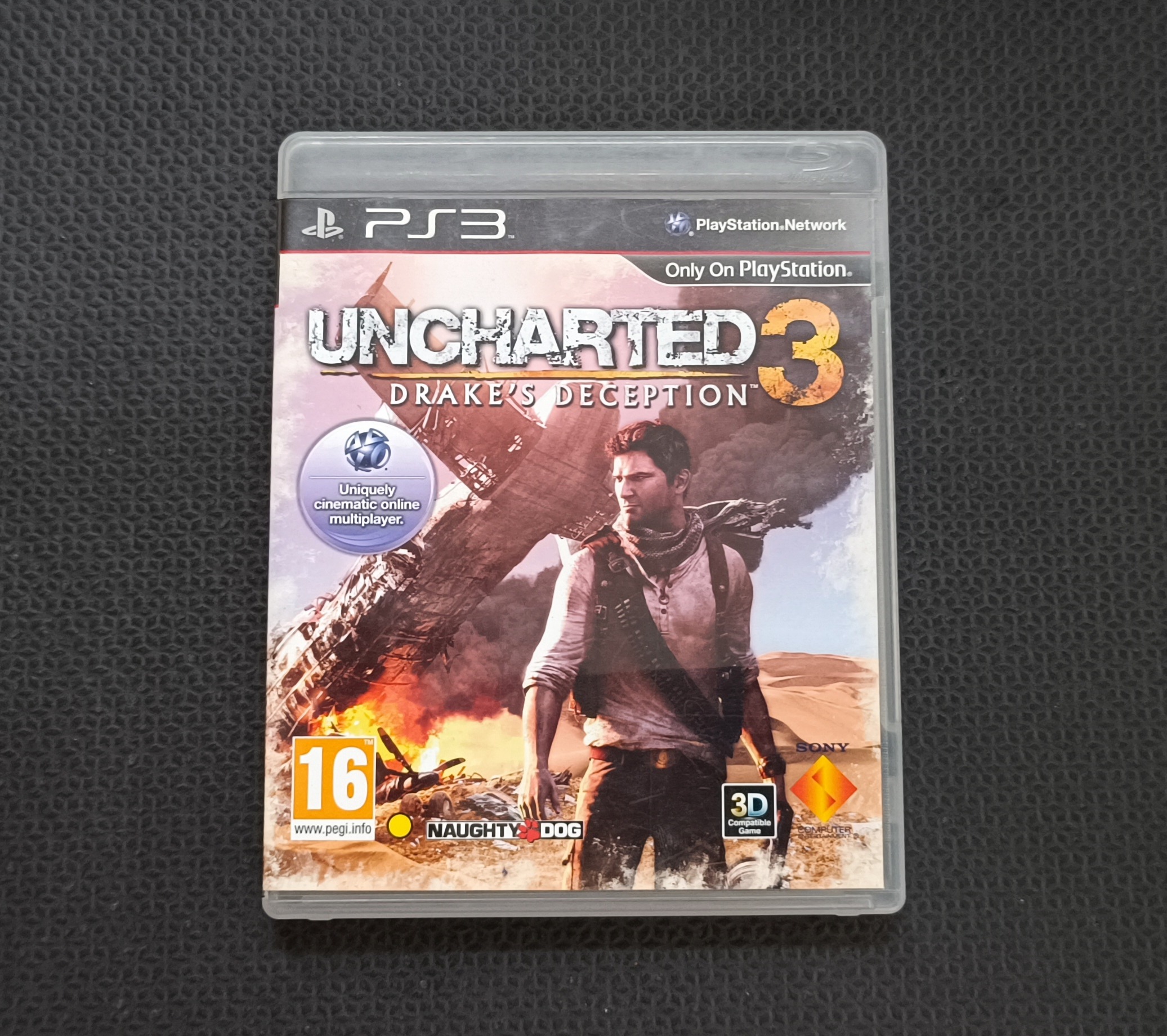 دیسک بازی uncharted 3 برای PS3 پلی 3