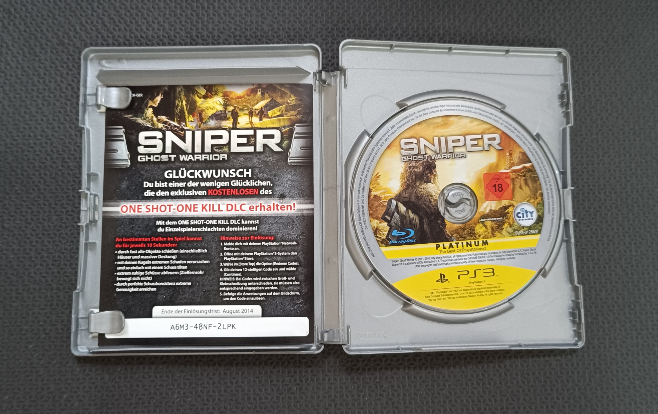 دیسک بازی SNIPER GHOST WARRIOR برای PS3پلی 3