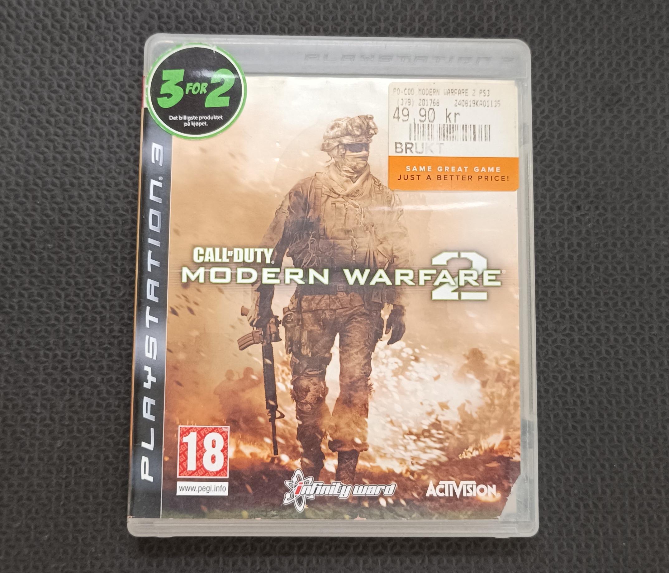 دیسک بازی Coll OF DUTY MODERN WARFAR 2 PS3 پلی 3
