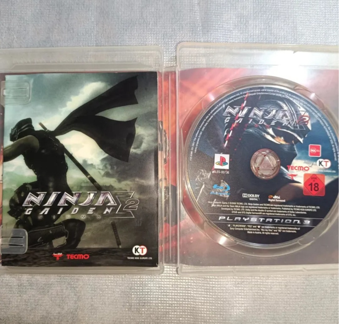  NINJA GAIDEN 2 NEW SIGMA 2 PS3 پلی 3