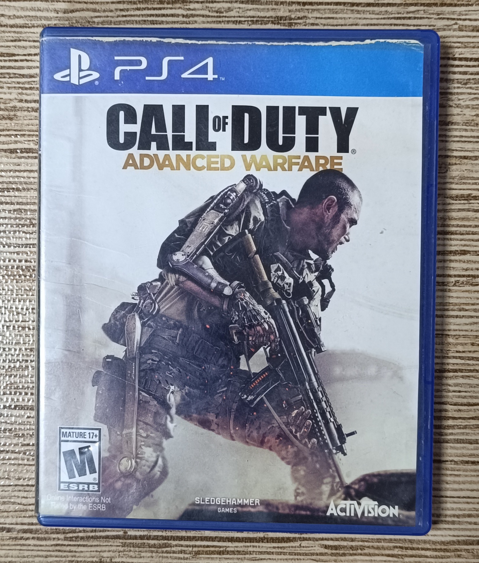 Coll of duty advance warfar PS4 پلی 4 کاملا سالم