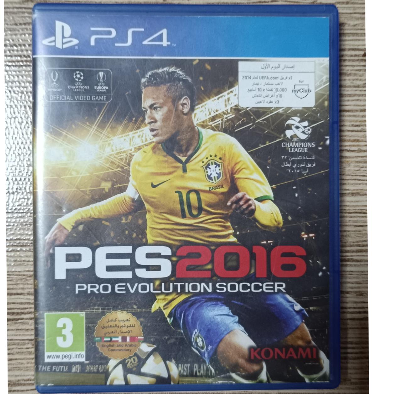 دیسک اورجینال بازی PES 16 پی اس 16 برای PS4
