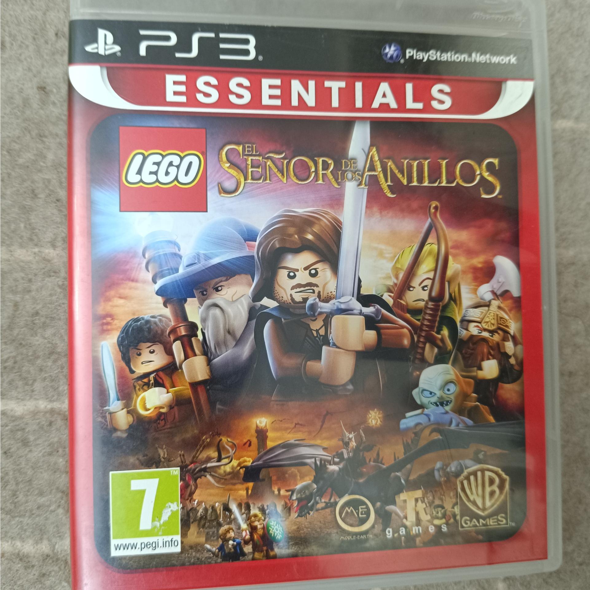 دیسک LEGO SENOR DE LOS ANILLOS پلی 3 PS3 سالم
