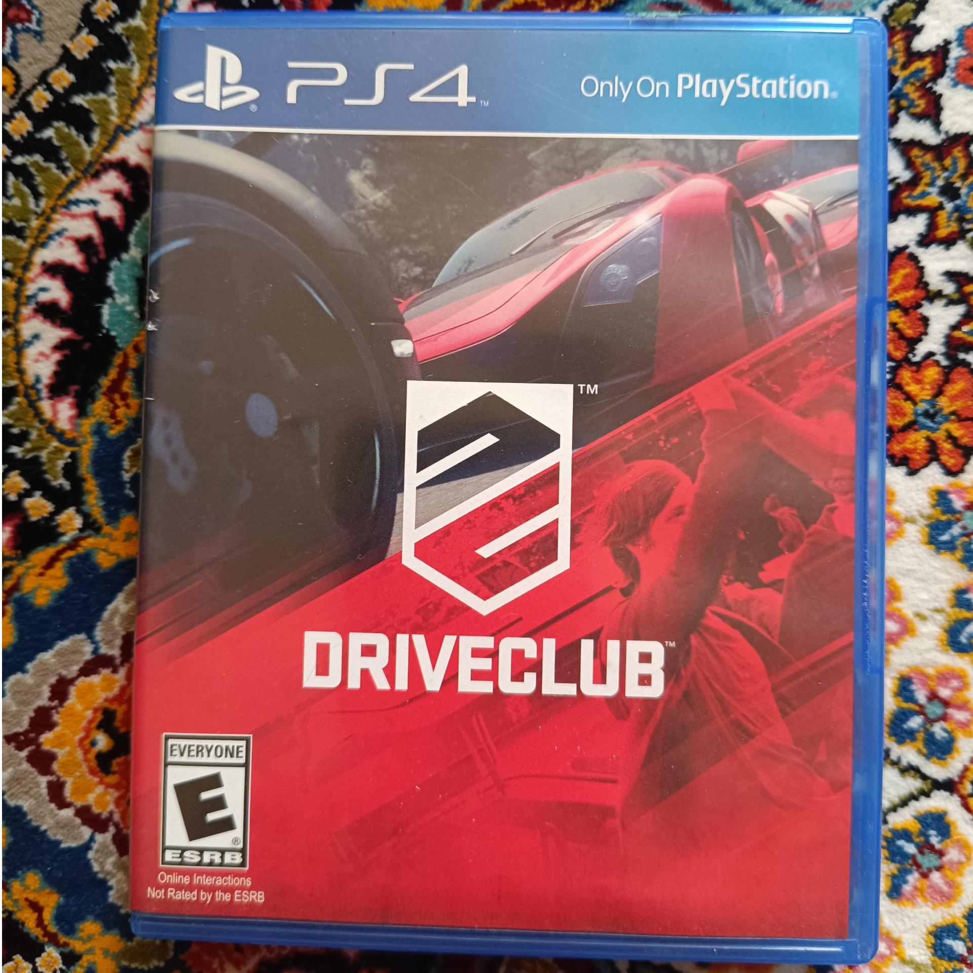 دیسک درایو کلاب DRIVE CLUB پلی 4 PS4 ریجن آل