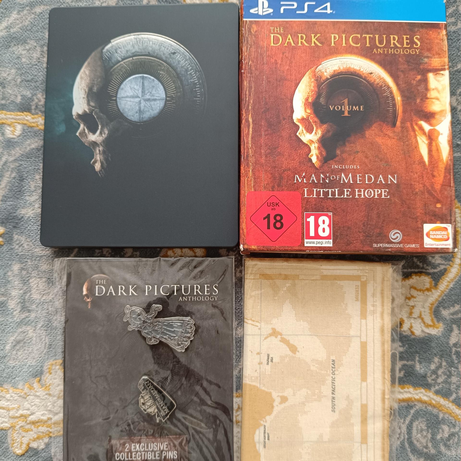 استیل بوک ادیشن بازی DARK PICTURES PS4 پلی 4