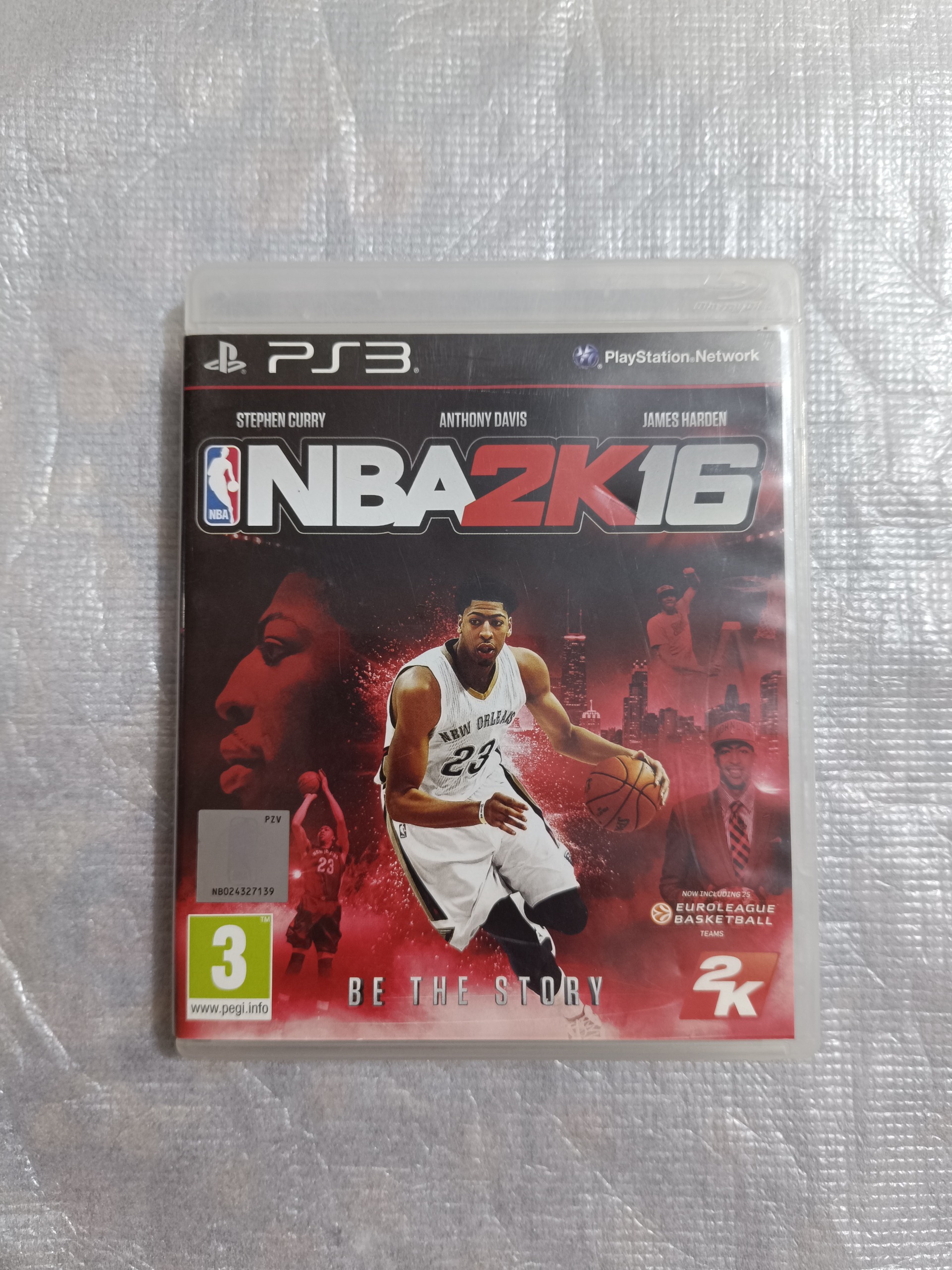 دیسک بازی NBA 2K16 برای PS3 پلی 3 در حد