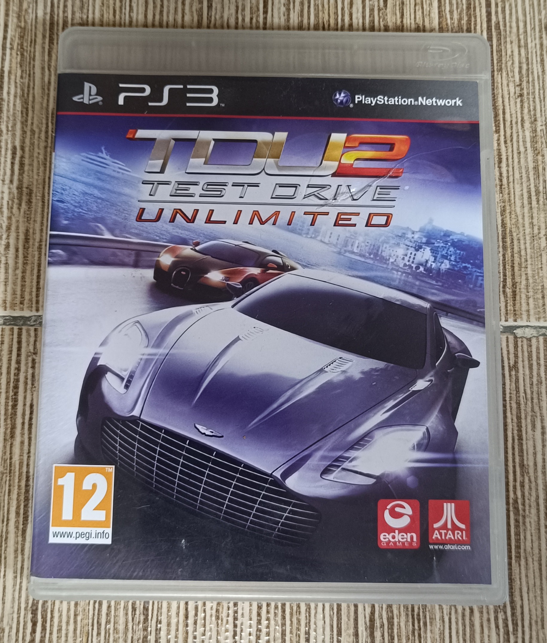 دیسک test drive 2 unlimited کاملا سالم و اورجینال