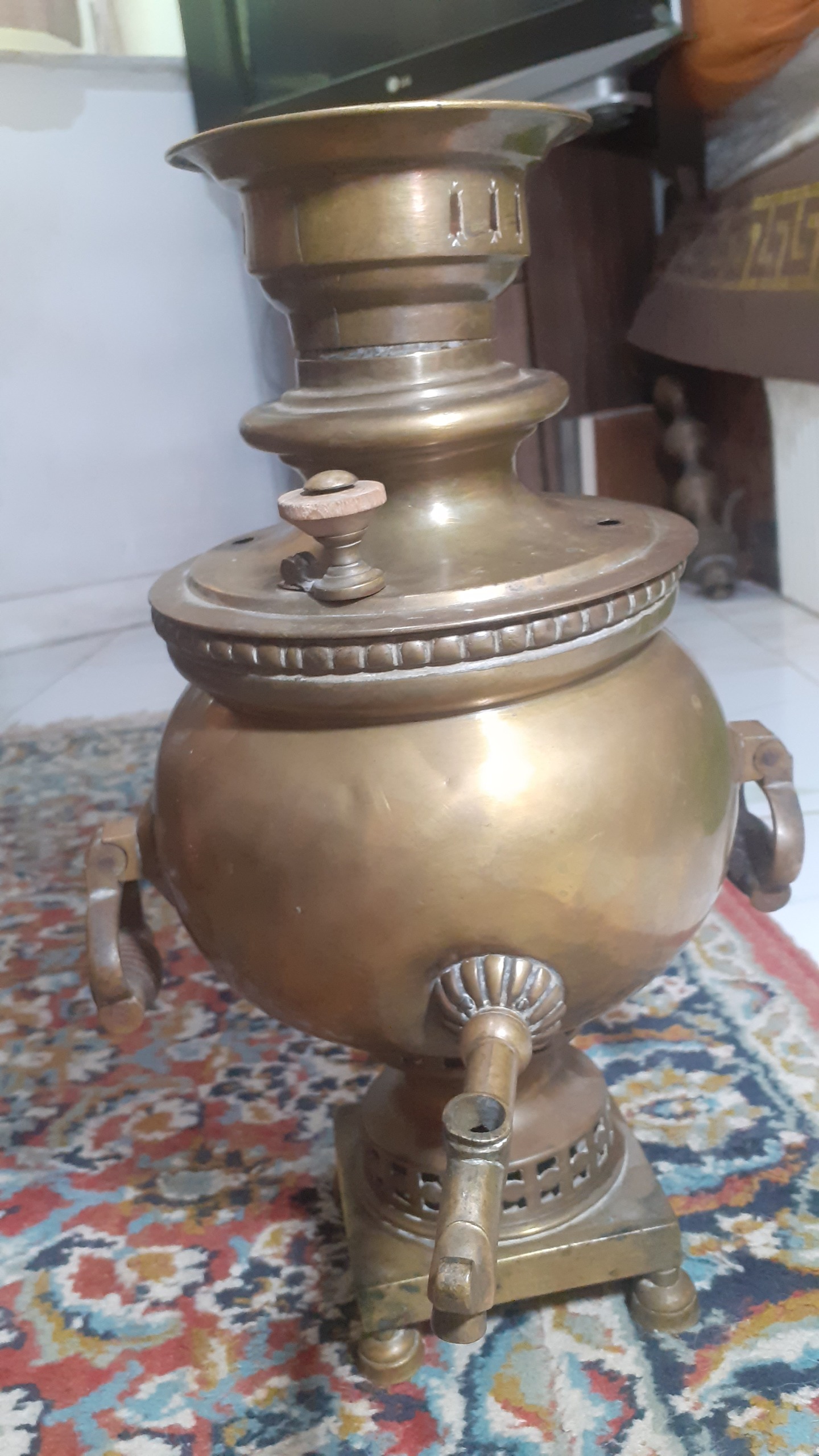 سماور 150 ساله یک لیتری
