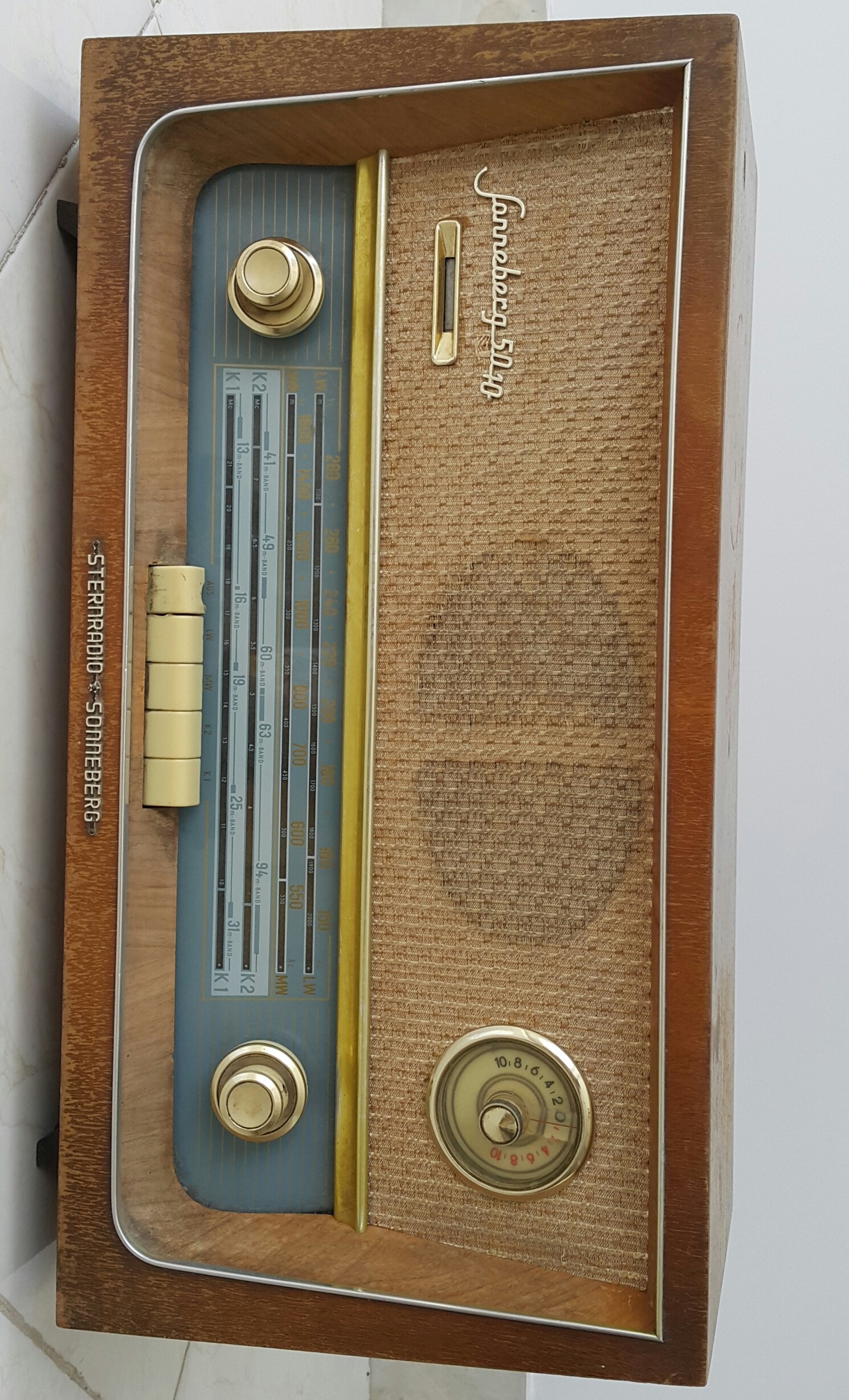 رادیو قدیمی المانی ( سونینبرگ )