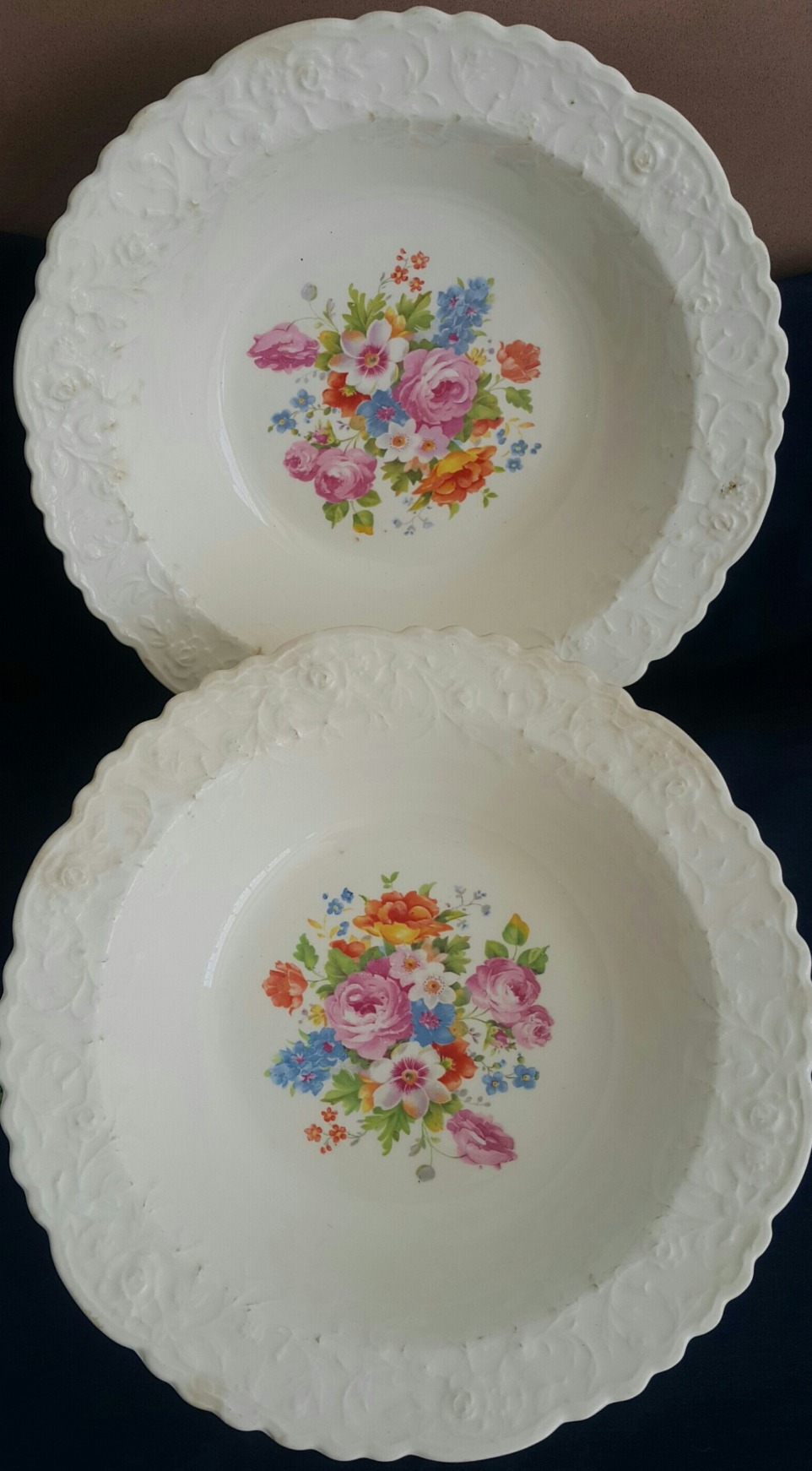 یک جفت میوه خوری سرامیک (کاسه بزرگ)USA