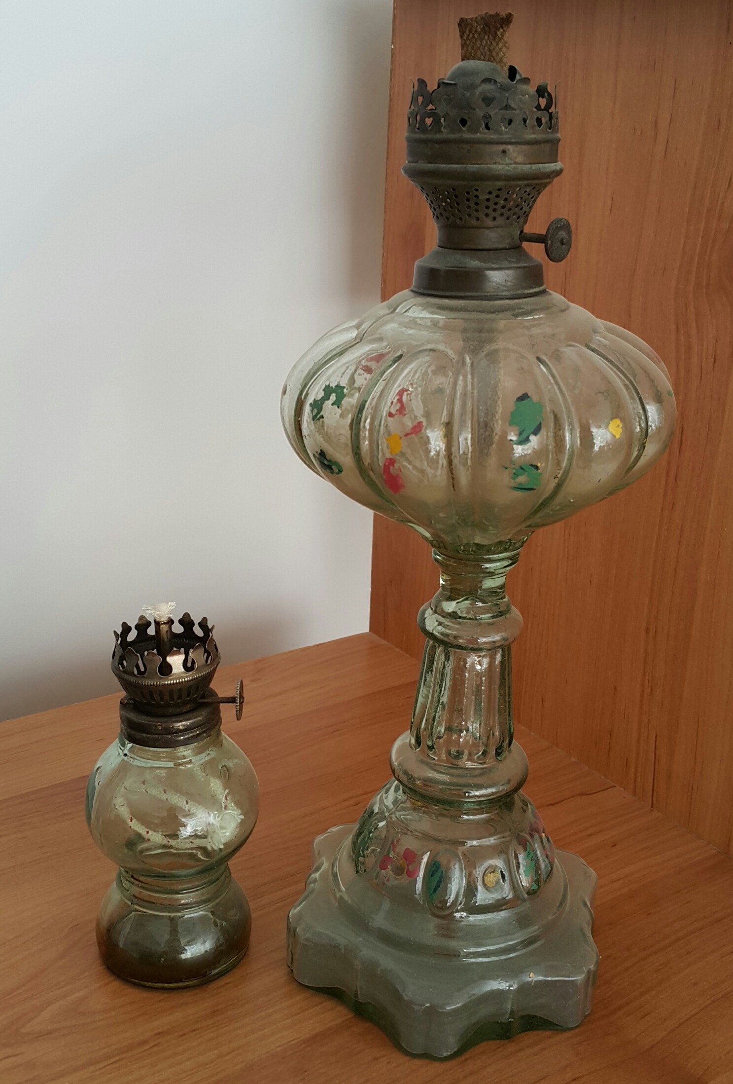 چراغ فیتیله ای قدیمی