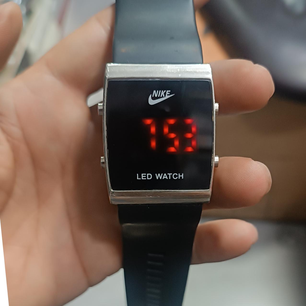ساعت مچی اسپرت LED کامپیوتری نایک موتور ژاپنی