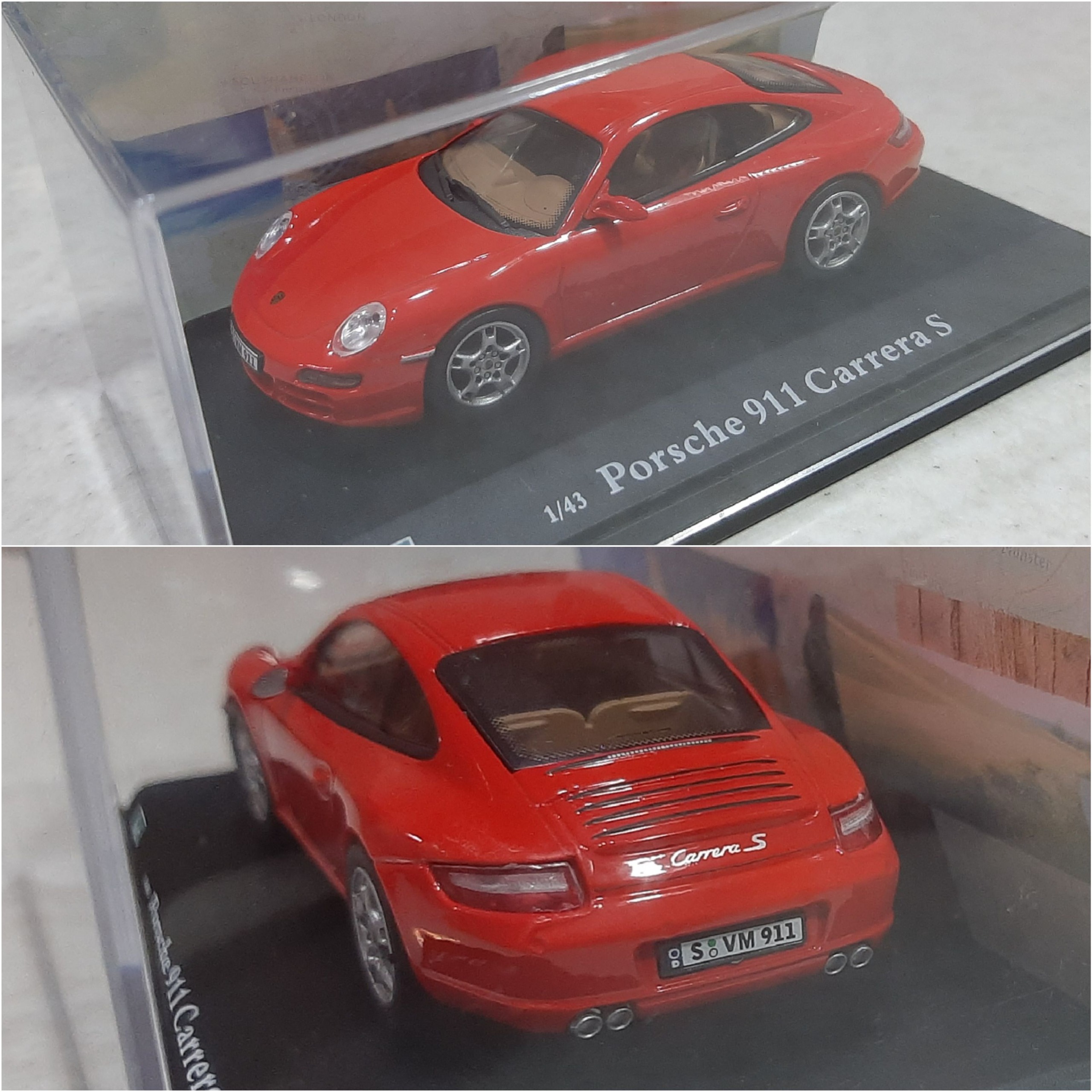 ماکت ماشین فلزی نایاب Porsche 911 Carrera S