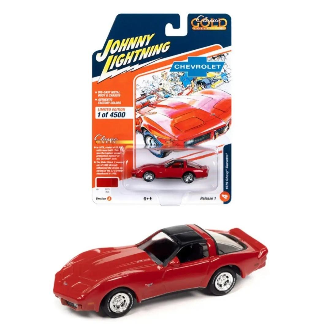 ماکت ماشین فلزی جانی لایتنینگ Chevy Corvette C3