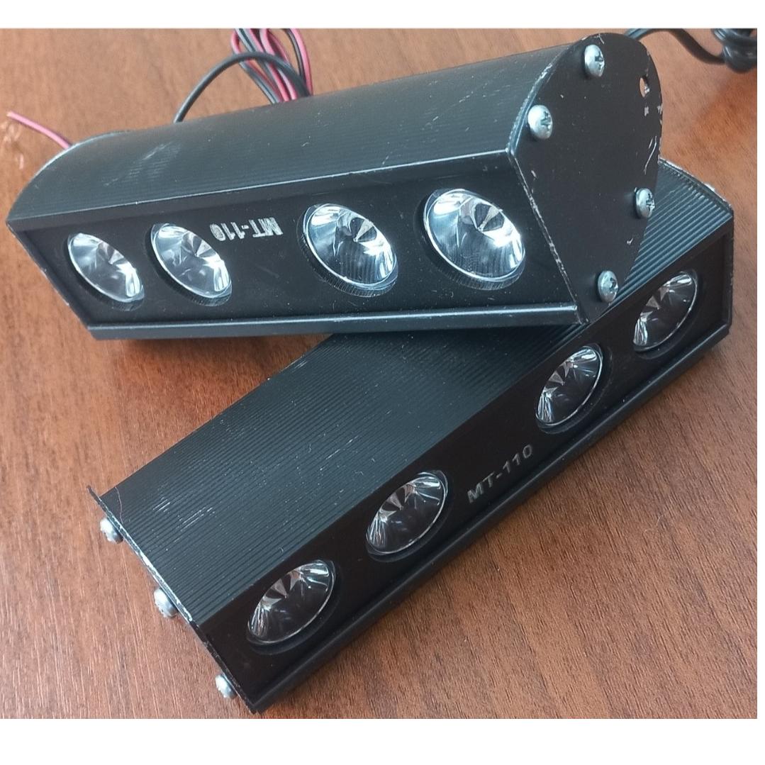 پک دو عددی فلاشر LED آبی قرمز