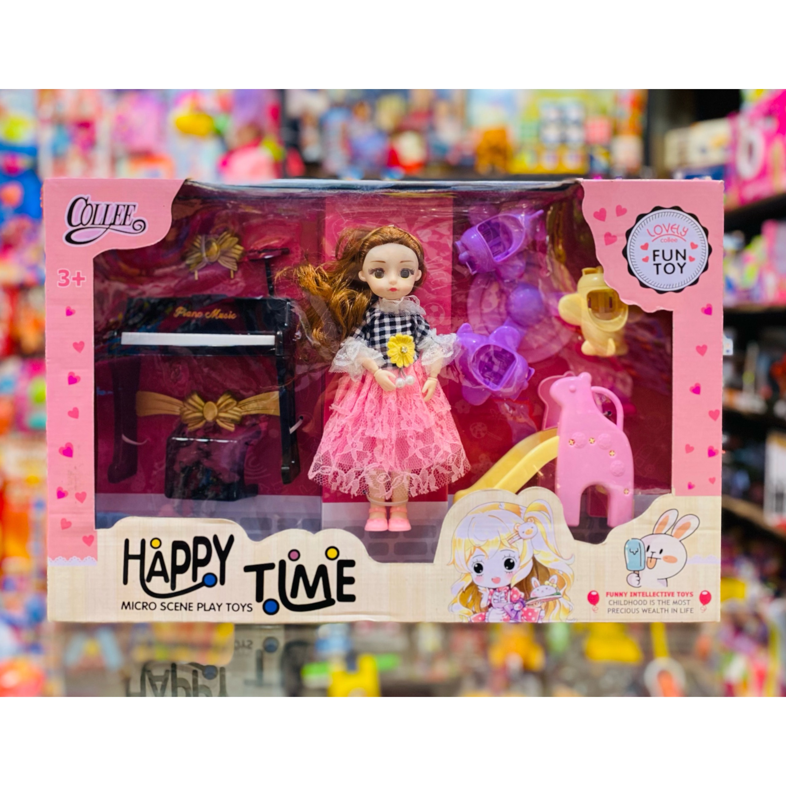 باربی با وسایل