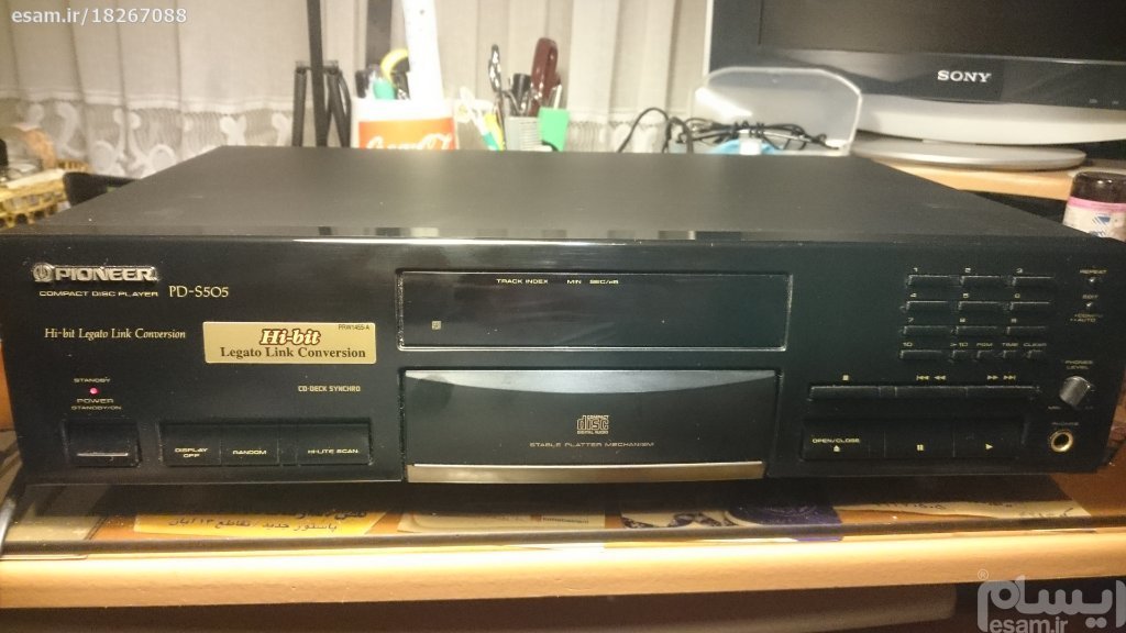 سی دی پلیر PIONEER PD-S505 24 bit حرفه ای
