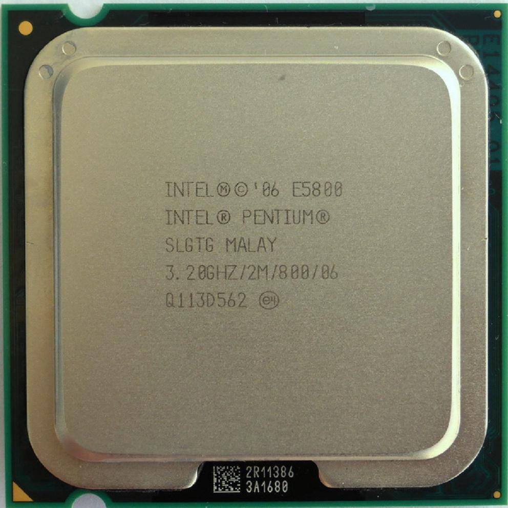 پردازنده intel E5800
