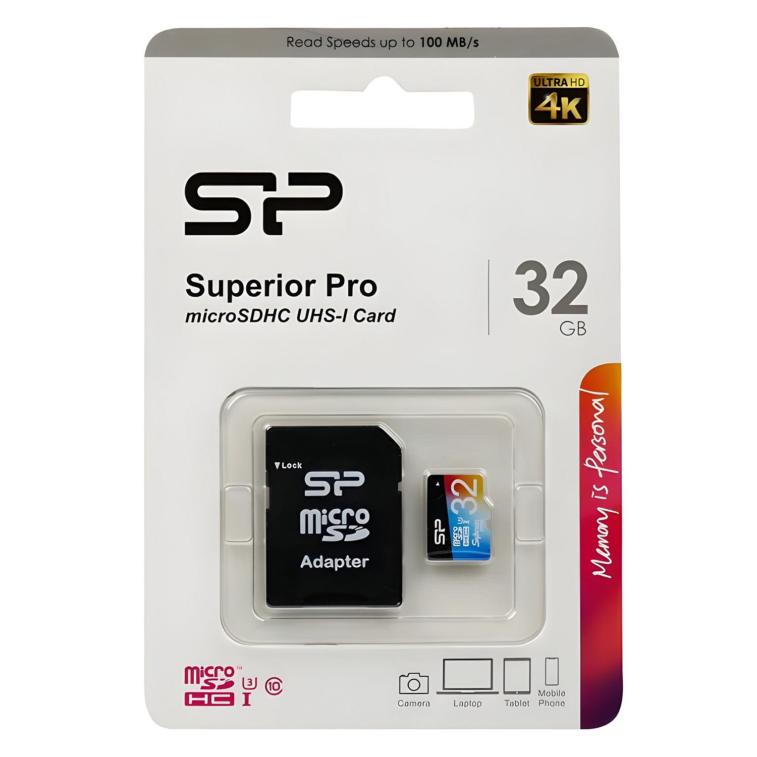 کارت حافظه SiliconPower 32GB مدل Superior Pro
