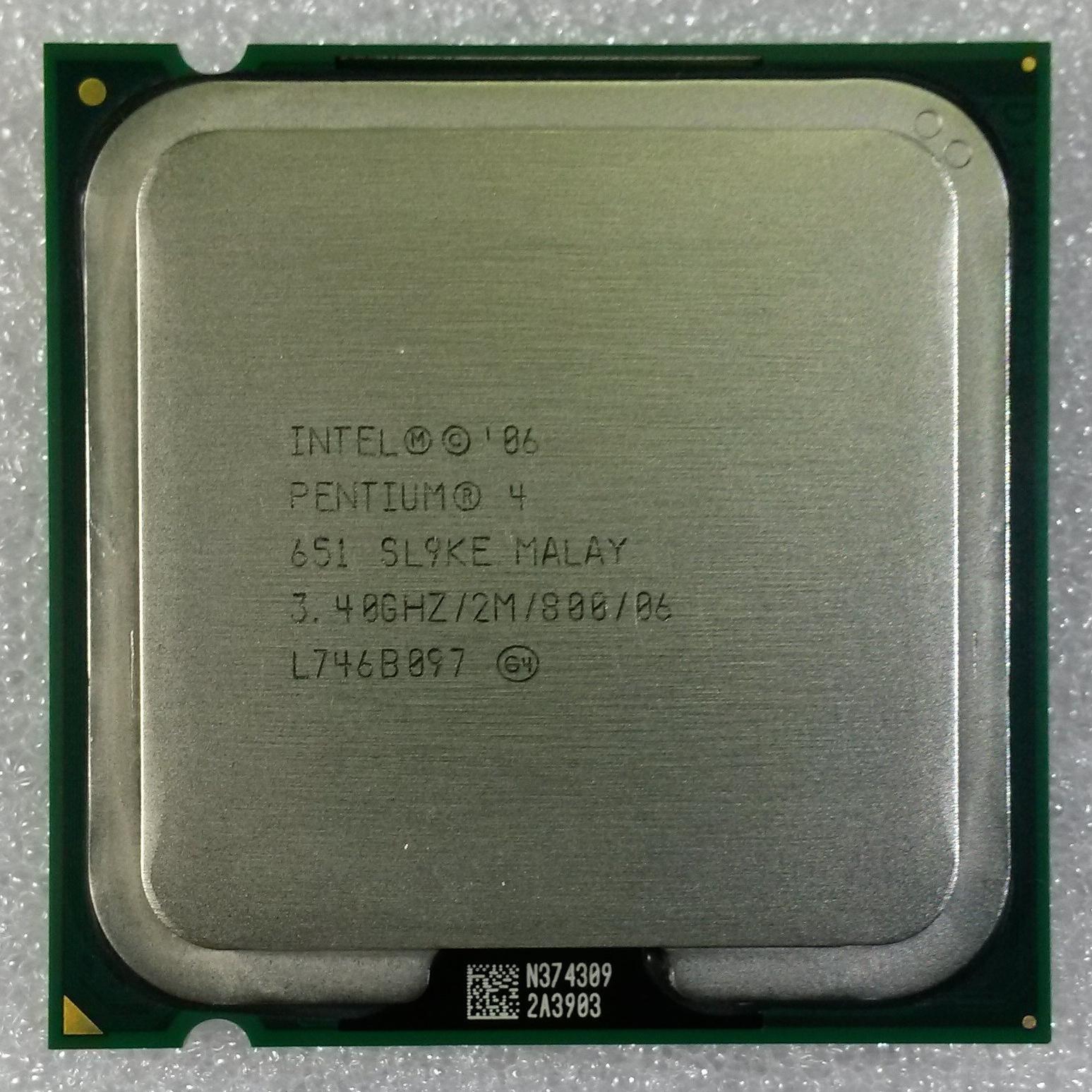 پردازنده intel Pentium 4 3/40GHz 2MB
