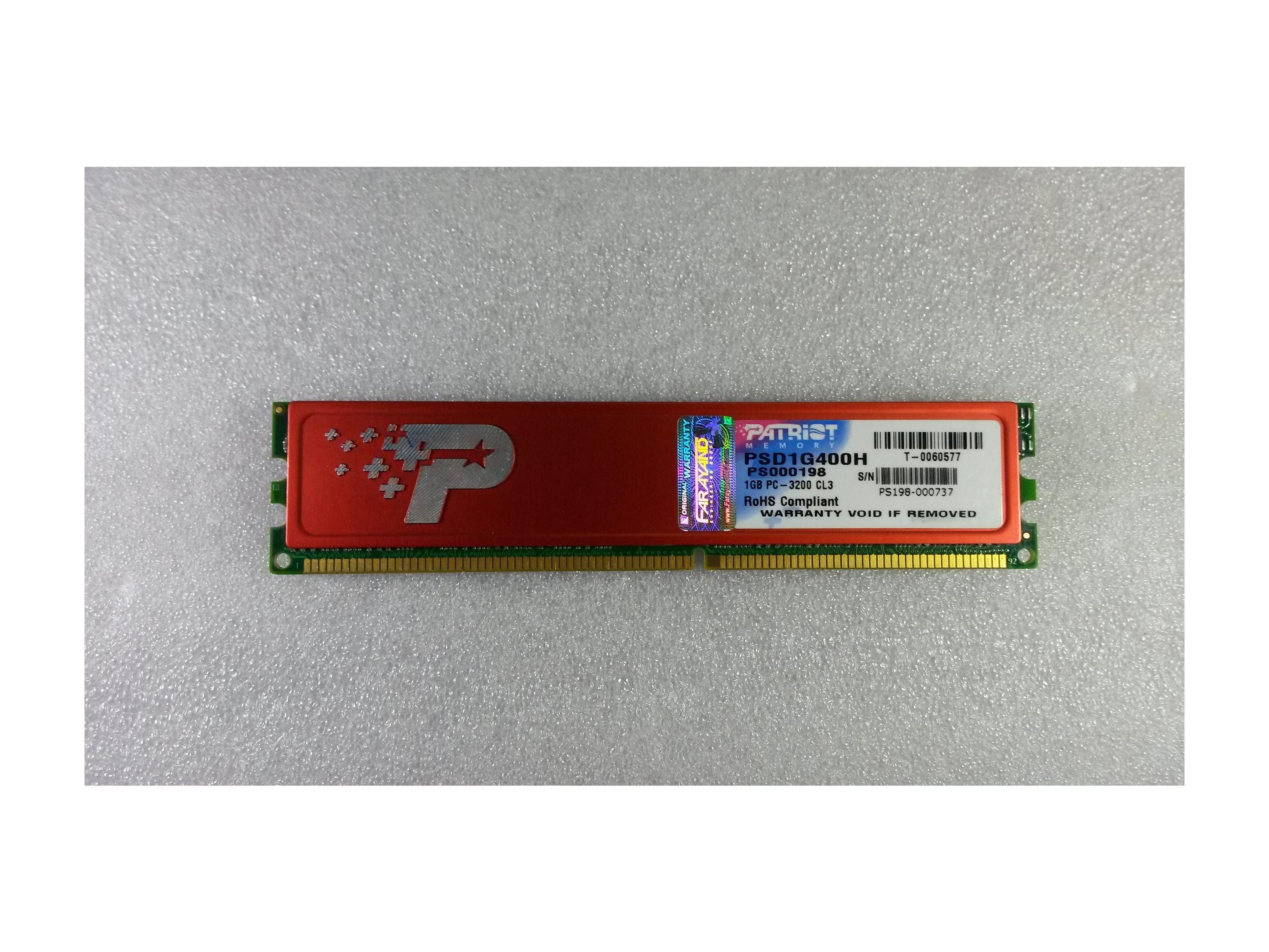 RAM DDR PATRIOT 1GB