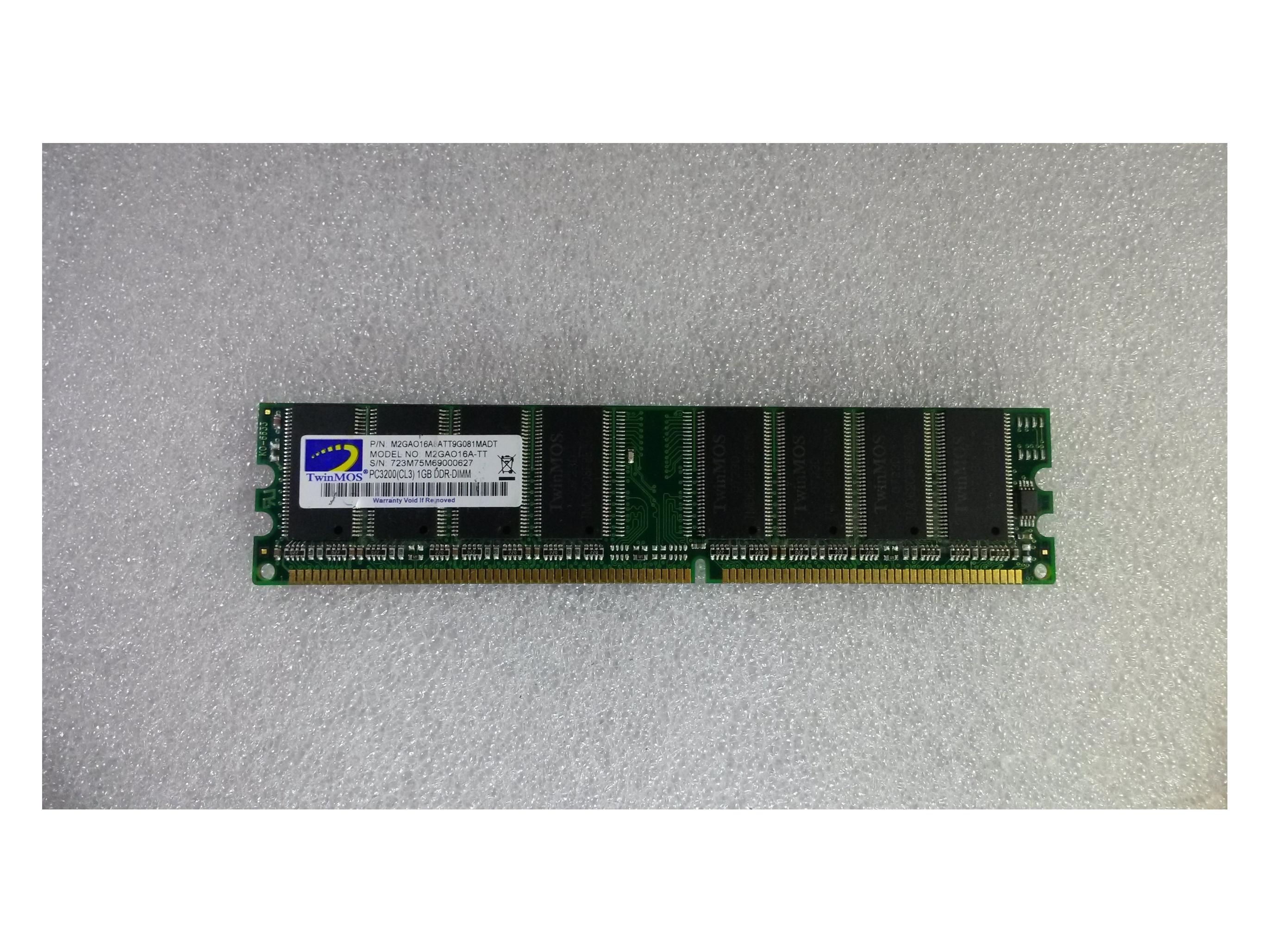 RAM DDR TwinMos 1GB