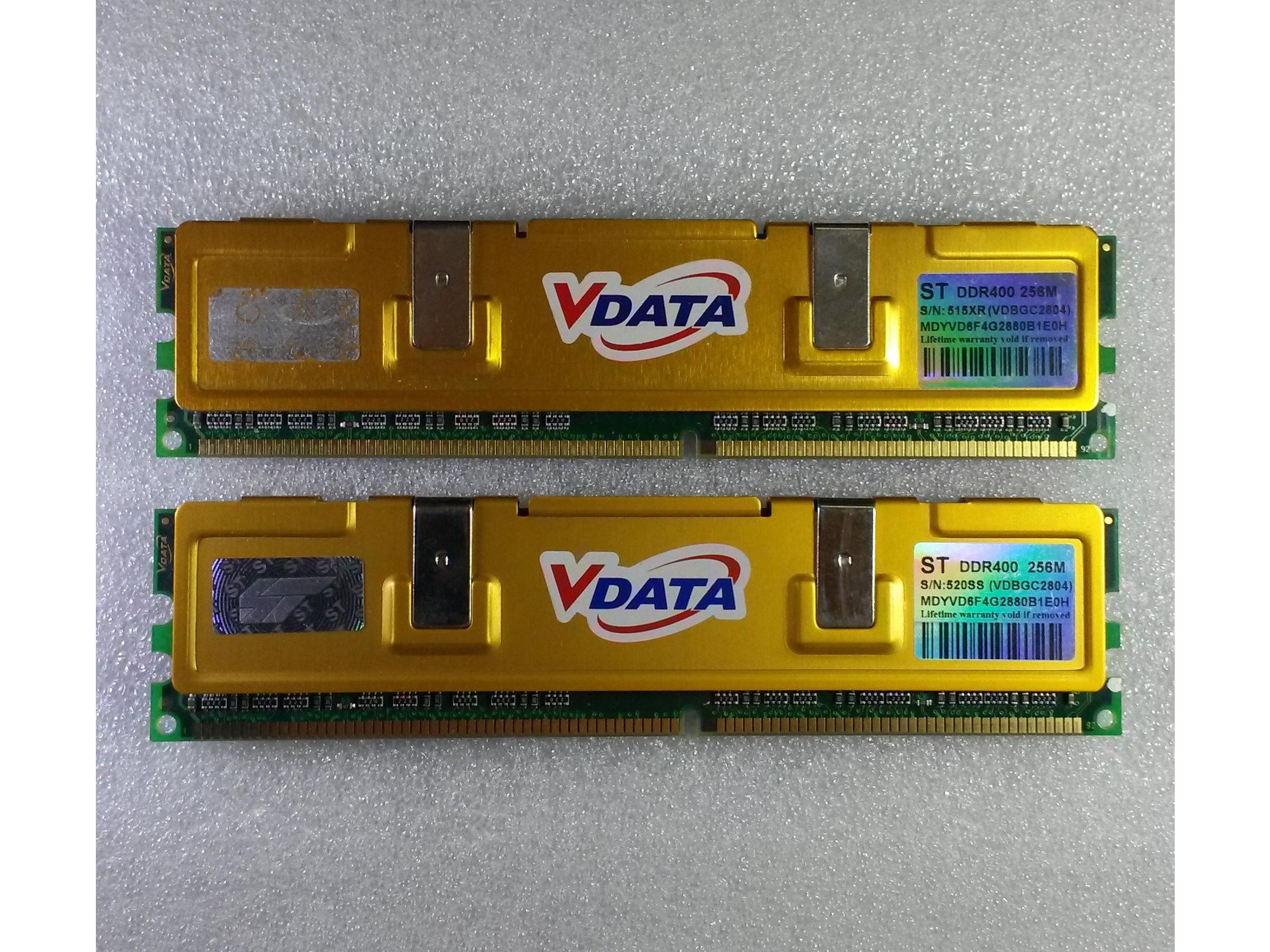 RAM DDR VDATA 512MB DUAL