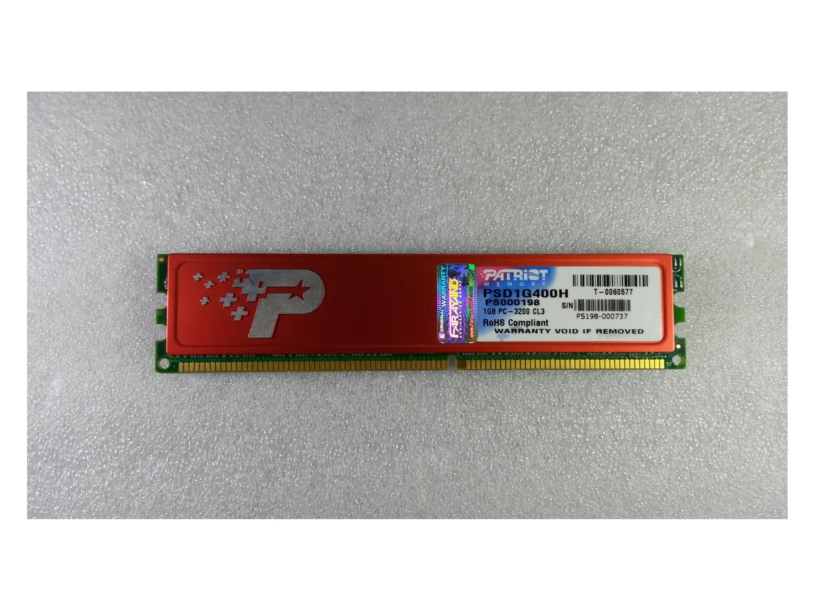 RAM DDR PATRIOT 1GB