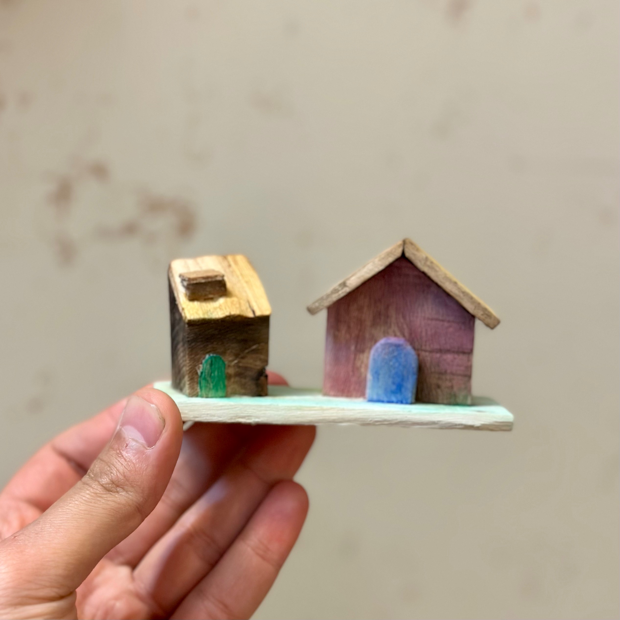 ماکت خونه چوبی دکوری