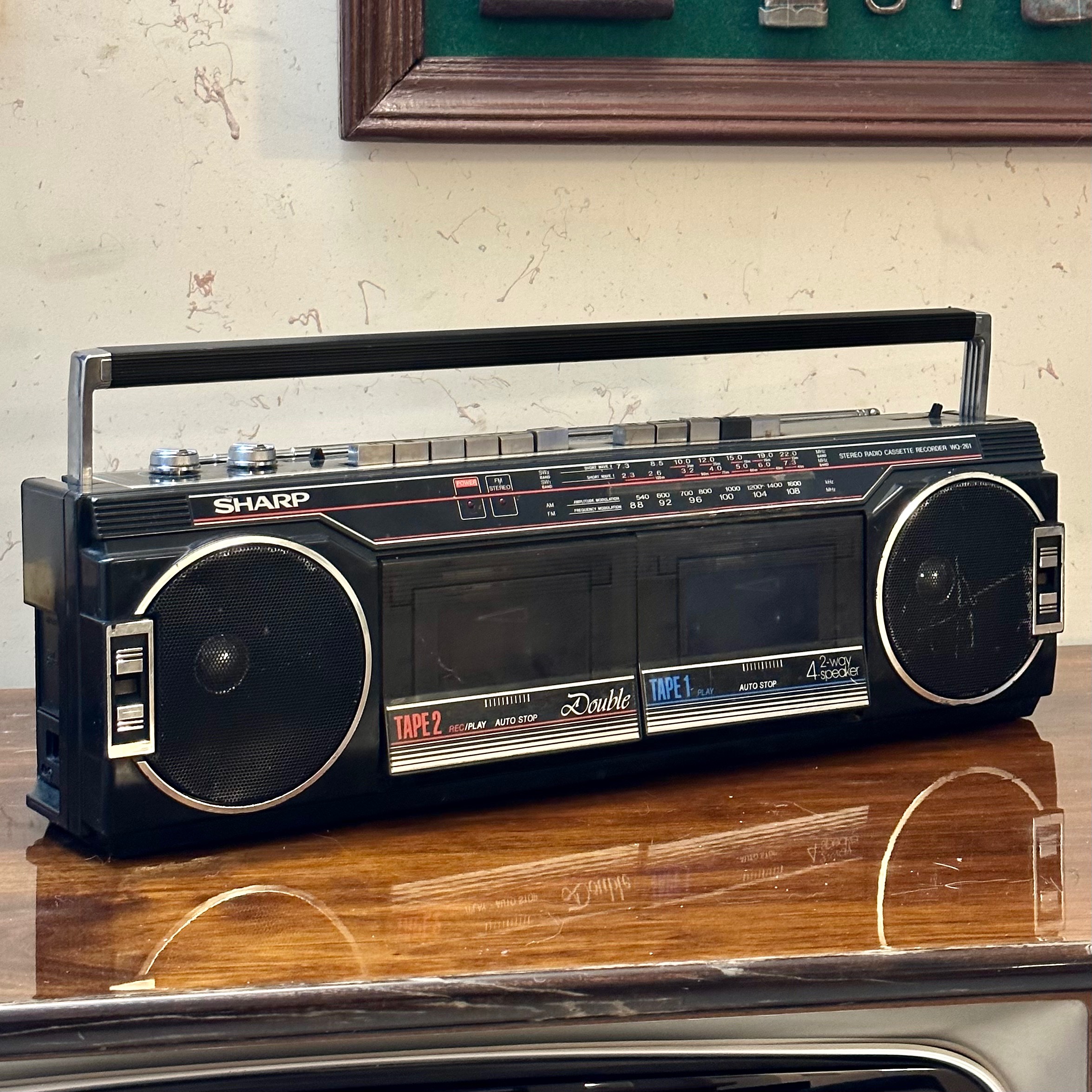 ظبط رادیو شارپ ژاپنی فوق کلکسیونی