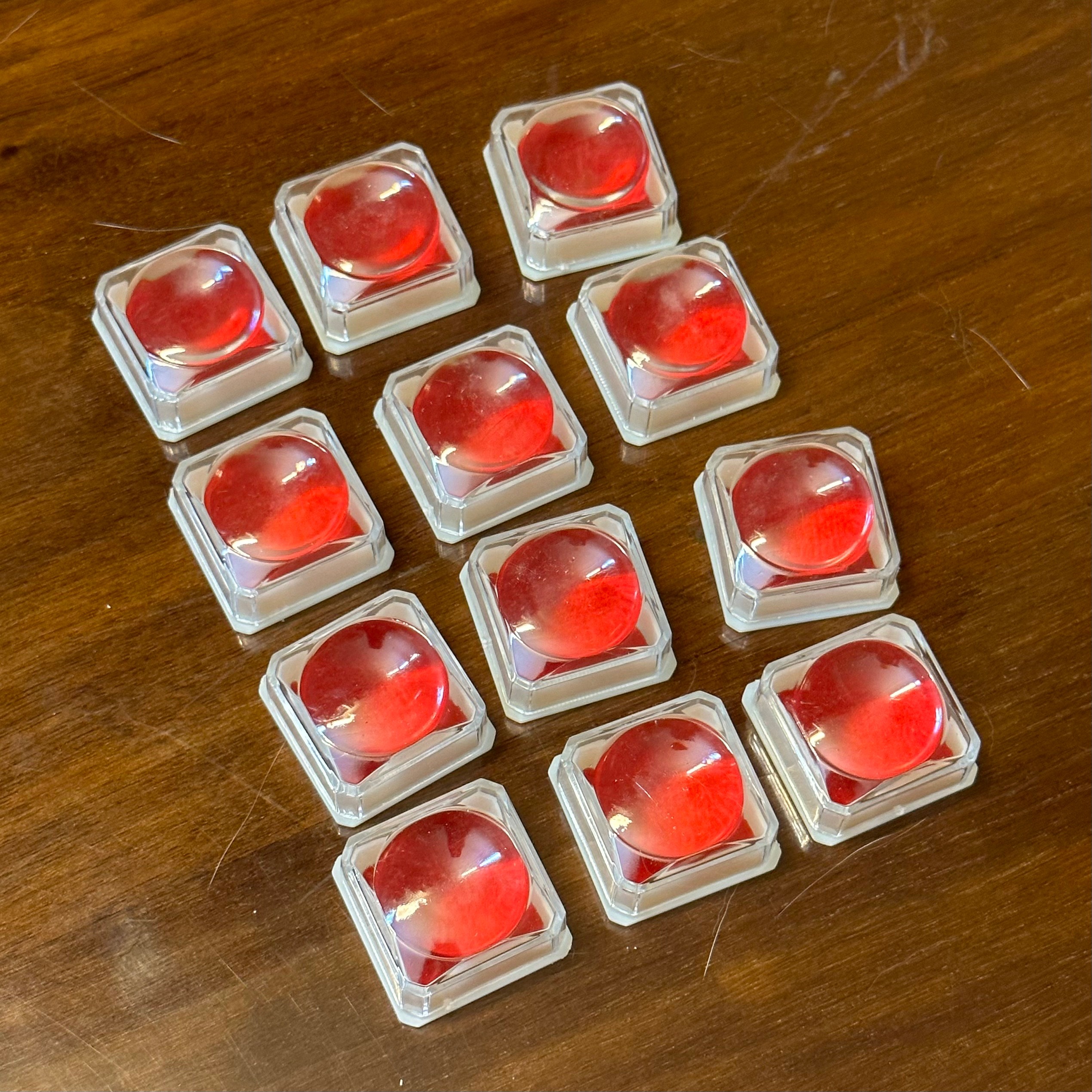 12 عدد جعبه انگشتر همراه جعبه مقوایی کلکسیونی